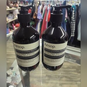 2 Aesop Reverence Aromatique Hand Wash - 16.9 oz 2 Bottles NEW